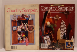 Country Sampler Magazine Decorating Ideas &amp; Where to Buy Lot of 2 1988/1997 - £7.88 GBP