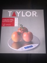 Taylor Precision Products 389621 Stainless Steel Digital Kitchen Scale - £24.12 GBP