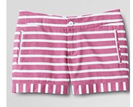 LANDS END Big Girl SHORTS Size: 7 (SMALL) New SHIP FREE Oxford Welt Pocket - £23.97 GBP