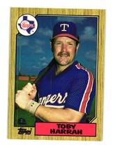 1987 Topps #152 Toby Harrah Texas Rangers - £1.56 GBP