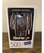Friday The 13TH Blockbuster 500 Piece Movie Poster Puzzle Cardinal  18 x... - £15.15 GBP