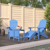  Garden Chair Aqua Blue HDPE (High Density Polyethylene) Medium - €498,10 EUR