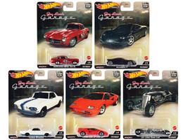 &quot;Jay Leno’s Garage&quot; 5 piece Set &quot;Car Culture&quot; Series Diecast Model Cars by Hot W - £53.57 GBP