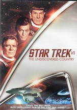 STAR TREK 6: Undiscovered Country (dvd) *NEW* classic cast &amp; crew&#39;s swan song - £7.07 GBP