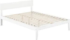 AFI, Boston Platform Bed, Queen, White - $381.99