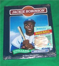 1990 JACKIE ROBINSON BASEBALL HERO BOOK CARD SPORTS NEGRO ICON DON RUSS ... - £35.39 GBP