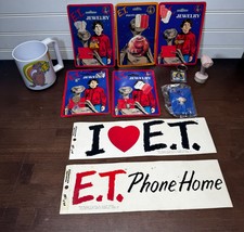 Vintage E.T. ET Extra-Terrestrial 1980’s Collectible Memorabilia Lot - $39.95