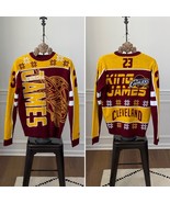 Klew NBA Cleveland Cavaliers LeBron James #23 Streetwear Sweater M - $37.95 CAD