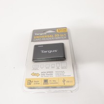 Targus Universal 33 in 1 Card Reader Writer Multi Card USB 2.0 Reader NEW - $168.05 MXN