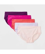 All In Motion Girls 5 Pack Microfiber Hipster Panties LARGE (10-12) Soli... - $22.00 CAD