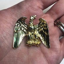 Vintage Gold Tone Eagle Brooch - $5.89