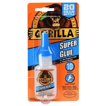 Gorilla Super Glue, 20 Gram, Clear, (Pack of 1) - $14.99