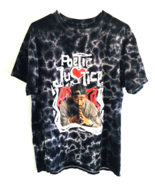 Poetic Justice Tupac Shakur 2Pac Graphic Tie Dye Hybrid Apparel Size L T... - £18.64 GBP