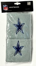 Dallas Cowboys NFL Licensed Vintage Throwback Gray Wristbands Sweatbands... - £9.40 GBP