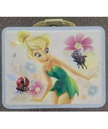 Disney ~ &quot;Tinkerbell&quot; Tin ~ Lunchbox ~ Tote w/Handle ~ 2.75&quot; x 6&quot; x 7.5&quot; - $426.51 MXN