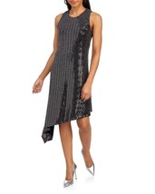 Nwt Anne Klein Black Silver Embellished Shift Dress Size Xl $119 - £43.35 GBP