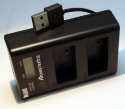 Double Powerextra Battery Charger For Panasonic 2X  DMW-BLC12 for FZ1000 USB - €16,77 EUR