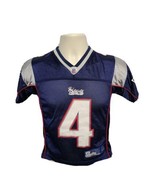 Reebok New England Patriots Adam Vinatieri #4 Kids Small Size 8 Blue Jersey - $52.79