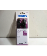 Philips High Speed 6&#39;  HDMI Cable 1080P + Resolution - £4.67 GBP