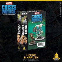 Lizard And Kraven Marvel Crisis Protocol Atomic Mass Games Nib - £48.57 GBP