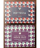 2x Bell &amp; Curfew Trivia Game Music “Pop Trivia” + “Movie Quiz” -Appears ... - $17.88 CAD