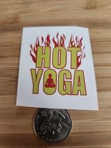 ️HOT YOGA Sticker Fitness Sticker Gym Exercise Sticker CrossFit Yoga Sticker  - £1.36 GBP