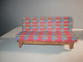 Vintage Barbie Dream House Furniture Couch 1962 - £7.96 GBP