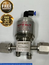 Kitz SCT SCV 316L 10K-1/4 Bellow Valve 0.4-0.7MPa PCTFE-SEAT Semiconductor Japan - £356.35 GBP