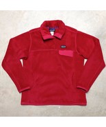 Patagonia Women&#39;s Re-Tool Snap-T Polartec Pinkish-Red Fleece - Size Medium - $29.95