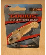 ZMan Gobius Superplastic Structure Swimbait 3-inch 3/8 oz Sexy Shimmer Blue - $127.31 MXN
