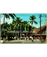 International Marketplace Waikiki Honolulu Hawaii HI UNP Chrome Postcard G7 - £3.97 GBP