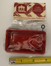 Town Square Miniatures Dollhouse Red Wagon - Metal, D4196, Brand New - $7.95