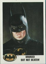 BATMAN - BRUISED BUT NOT BEATEN! 1989 TOPPS # 122 - $1.73