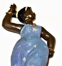 African Woman Ceramic Ebony Figurine by Shiah Yih  - €4,33 EUR