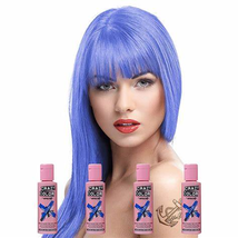 Crazy Color Semi Permanent Conditioning Hair Dye - Bubblegum Blue, 5.1 oz image 5