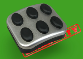 2003-2006 mercedes r230 sl500 sl emergency brake pedal pad a2304300084 oem - $592.89 MXN