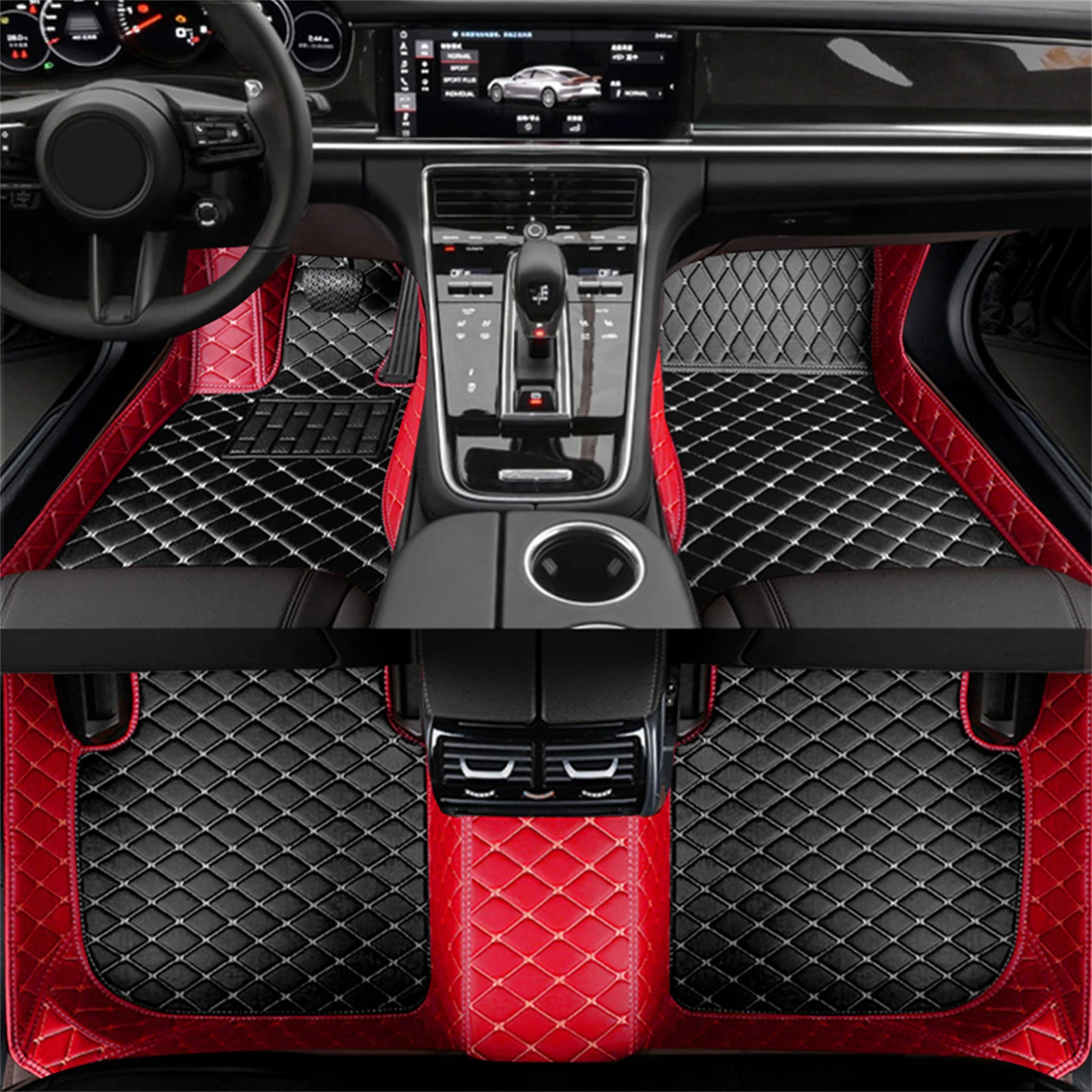 Custom Car Floor Mat for Ford Kuga 2019-2023 Mustang 2015-2023 Equator 2... - £66.62 GBP