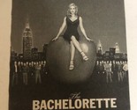 The Bachelorette Reality Show Vintage Tv Guide Print Ad TPA23 - £4.66 GBP