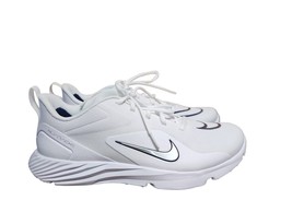 Nike Alpha Huarache 8 Pro Turf LAX Lacrosse CZ6559-100 Men Size 11 White Sneaker - £69.81 GBP