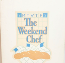 1986 Gold Medal Flour Weekend Chef Vintage Cookbook Baking Booklet - £11.70 GBP