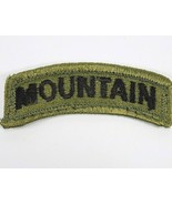 Vintage US Army MOUNTAIN Shoulder SSI Tab Patch Insignia - £2.71 GBP