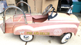 Vintage InStep, Fire and Rescue, Engine No. 7 Peddle Car, Reproduction M... - $279.99