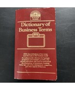 1987 Dictionary of Business Terms From Barron&#39;s Business Guide - $4.94