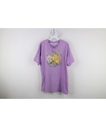 Vtg 90s Streetwear Womens Large Faded Cat Kitten Flower Garden T-Shirt P... - $827.85 MXN