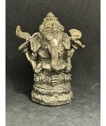 Tibet Buddhist Ritual Ganesh Wealthy And Patience Statue India  - $1,326.29 MXN