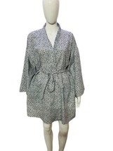 Doen Nwot Damen Blumenmuster mit Gürtel Wrap Baumwolle Kurz Minikleid GR... - $146.71