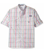 Columbia Men&#39;s Super Bonehead Classic Big &amp; Tall Short Sleeve Shirt 1X - £28.29 GBP