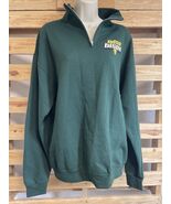 NEW NCAA North Dakota State University 1/4 Zip Sweatshirt Men&#39;s Size L KG - $404.27 MXN