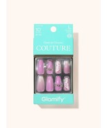 ABNY GEMS & CHARMS GLAMIFY 10 DAY WEAR 28 NAILS COFFIN LONG #NTCT06 - $7.49