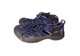 Keen Newport H2 Boys Waterproof Closed Toe Sandals Size 3 Outdoors Blue Active - £15.27 GBP
